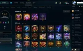 Conta LOL 2013 +120.000RP (134Skins)
