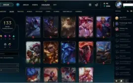 Conta LOL 2013 +120.000RP (134Skins)