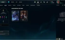 CONTA LOL PLATINA 3 - 60% WINRATE - 35 CHAMP - 2 SKINS