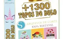 1321 Topos de Bolo Arquivo Digital Silhouette Studio Envio I