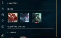 Conta de lol gold 4