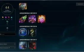 Conta de lol gold 4