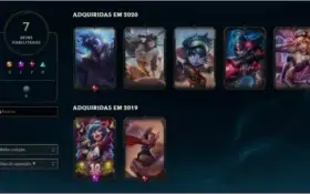 Conta de lol gold 4