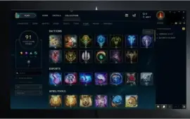 Conta league of legends elo D4 level 126