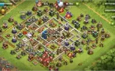 Clash of Clans CV 11 Full 12 em andamento