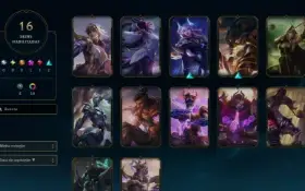 Conta Diamante 4 + Dj sona, jhin cosmos negro, sett floresce