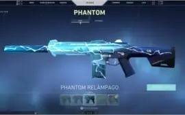 Conta valorant com 360 reais em skins