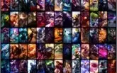 Todos Campeões, 157 Skins, 51k Ip, platina 3