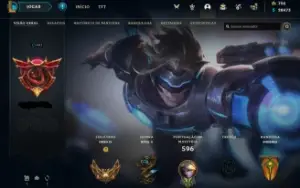 Vendo conta lv 491, 219 skins (possui todas as ultimates).