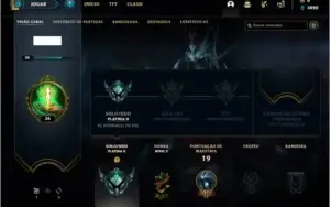 Conta platina 2 com 2 skins e 27 champs