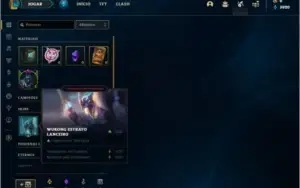 Conta platina 2 com 2 skins e 27 champs