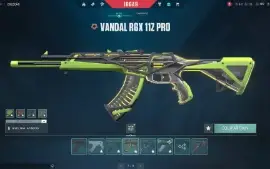 Conta Valorant 63 Skins+ 6 Facas Rgx 11Z Pro Vândalo,Netuno
