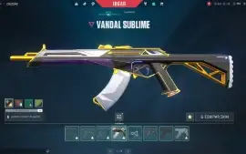 Conta Valorant 63 Skins+ 6 Facas Rgx 11Z Pro Vândalo,Netuno