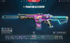 Conta Valorant 63 Skins+ 6 Facas Rgx 11Z Pro Vândalo,Netuno