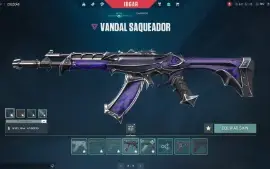 Conta Valorant 63 Skins+ 6 Facas Rgx 11Z Pro Vândalo,Netuno