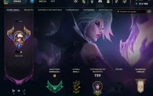 Conta Lol (1516 Skins) + Valorant (Beta)