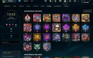 Conta Lol (1516 Skins) + Valorant (Beta)