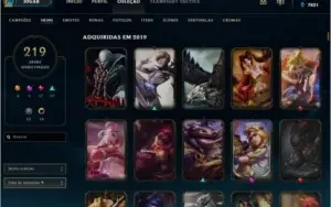 Conta de lol