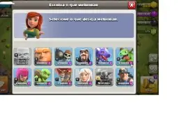Vendo conta clash of clans cv 13 quase full upando pro 14 já