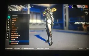 Conta overwatch com 429 skins sendo mais de 150+ lendárias
