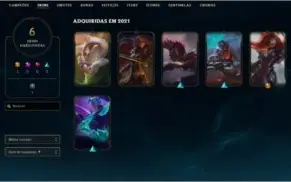 Vendo conta League of Legends
