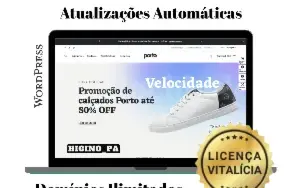 Tema WordPress Porto + Atualizações