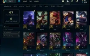 Conta League of Legends (LoL) Platina 1