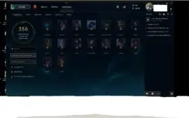 Conta League of Legend top 124 campeões e 88 skins