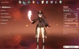Conta Ar 56, 9 personagem 5★, 19 personagens 4★