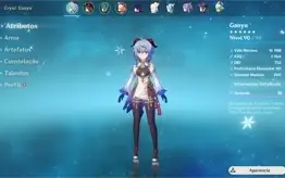Conta Ar 56, 9 personagem 5★, 19 personagens 4★