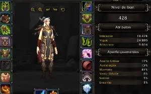 Conta World of Warcraft 3 char lvl 70, com the war within