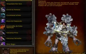Conta World of Warcraft 3 char lvl 70, com the war within