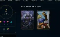 Conta diamante 3 lol pc LOTADA de Fragmento de skin
