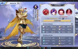 Conta Saint Seiya Awakening servidor 133