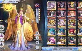 Conta Saint Seiya Awakening servidor 133