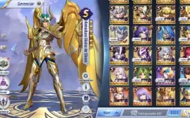 Conta Saint Seiya Awakening servidor 133