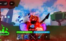 Conta De Blox Fruits Level Max com mamute ingerida