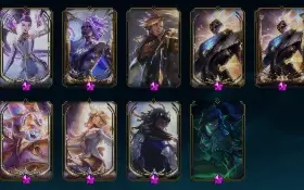Conta de 2014 - 496 skins - TODOS os champs - 100k EA