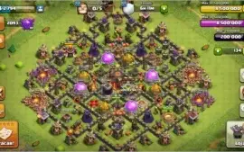 CLASH OF CLANS CV 10 SEMI FULL