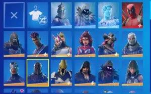 Todos os passes Fulls, 22+ Skins de Loja, 97 Picaretas, 103