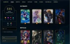 CONTA DE LEAGUE OF LEGENDS