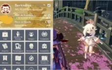 Conta genshin, raiden, venti, klee etc