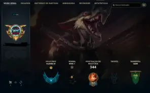Conta LOL Inativa