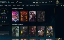 Conta MMR Platina | Kayle Juíza | 139 Skins no Espólio