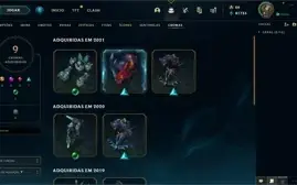 Conta MMR Platina | Kayle Juíza | 139 Skins no Espólio