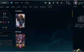Conta League of Legends - Skins/Champions