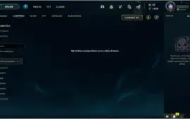 Conta League of Legends - Skins/Champions