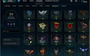 Conta League of Legends, Platina, 600 Skins