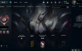 Conta League of Legends Level 425 e 328 skins