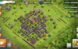 conta de Clash royale lvl 11,e clash of clans cv8
